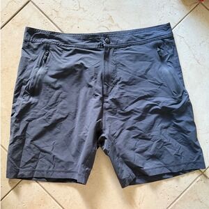 Mack Weldon Stratus Active Shorts Blue Men's Size XL Performance Athletic Gym
